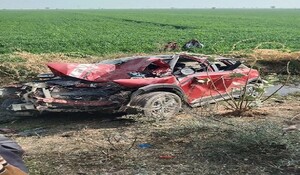 Rajasthan: पेड़ से टकराकर कार के खाई में गिरने से 2 लोगों की मौत, 3 घायल 