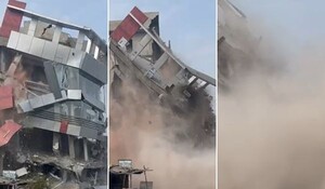 Jaipur News: JDA के Bulldozer ने गुर्जर की थड़ी पर बनी 5 मंजिला अवैध इमारत का शेष हिस्सा भी गिराया, देखिए VIDEO
