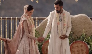 एक-दूजे के हुए अथिया शेट्टी-केएल राहुल, शादी की पहली झलक आई सामने