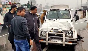 VIDEO: विधायक जोगिंदर सिंह अवाना का पुलिस एस्कॉर्ट वाहन दुर्घटनाग्रस्त, 'हाथ से हाथ जोड़ो' अभियान के लिए जयपुर से जा रहे थे नदबई