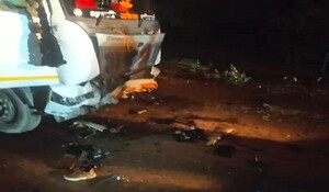 Bikaner News: कार और ट्रक की भिड़ंत में चार दोस्तों की मौत, गाय को बचाने की कोशिश में हुआ हादसा