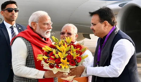 India-France Friendship: प्रधानमंत्री नरेंद्र मोदी वायुसेना के विशेष विमान से पहुंचे जयपुर, राज्यपाल मिश्र और CM भजन लाल ने किया स्वागत
