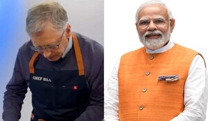 रोटी बनाने में Bill Gates ने आजमाया हाथ, PM मोदी ने की तारीफ