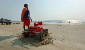 Goa: समुद्री तटों पर पर्यटकों की जान बचाएगा AI- संचालित रोबोट