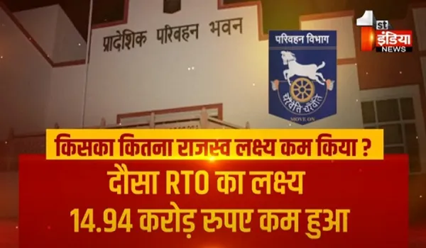 VIDEO: RTO को राजस्व लक्ष्य में राहत, वार्षिक लक्ष्य में 500 करोड़ की कटौती, देखिए ये खास रिपोर्ट