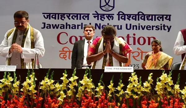 JNU भारत की सांस्कृतिक एकता को प्रदर्शित करता है- Droupadi Murmu