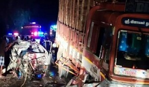 तमिलनाडु में मिनीवैन और ट्रक की टक्कर में बच्चे समेत 6 की मौत