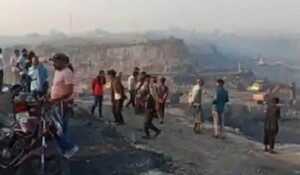 Dhanbad में अवैध खनन के दौरान कोयला खदान धंसी, 4 की मौत, 6 घायल