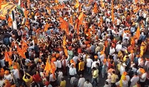 UP: अयोध्या में कड़ी सुरक्षा के बीच उत्साह से मनाया गया राम नवमी का त्योहार