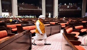 प्रधानमंत्री मोदी ने नए संसद भवन का औचक दौरा किया, विभिन्न कार्यों का किया निरीक्षण
