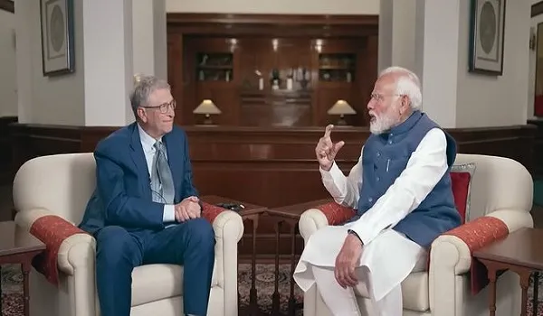 प्रधानमंत्री नरेंद्र मोदी और बिल गेट्स की मुलाकात, दोनों के बीच कई अहम मुद्दों पर बात हुई