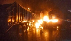Odisha: झारसुगुड़ा में टक्कर से 3 ट्रकों में आग लगने से चालकों की जलकर मौत
