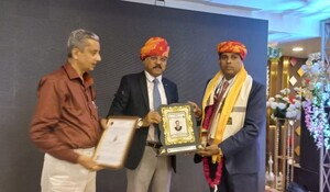 डा.भास्कर शर्मा को प्रयागराज में मिला डा.जी.बी.सिंह मैमोरियल नेशनल अवॉर्ड 2023