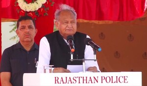 राजस्थान पुलिस स्थापना दिवस: मुख्यमंत्री गहलोत ने अपराधियों को दी खुली चुनौती, कहा-अपराधी सुधर जाएं या फिर सरेंडर कर दें