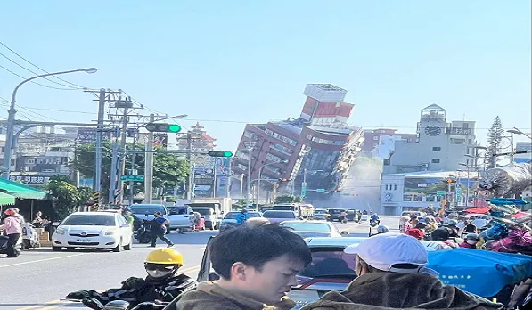 भूकंप के तेज झटकों से कांपी ताइवान की धरती, रिक्टर स्केल पर 7.2 मापी गई भूकंप की तीव्रता