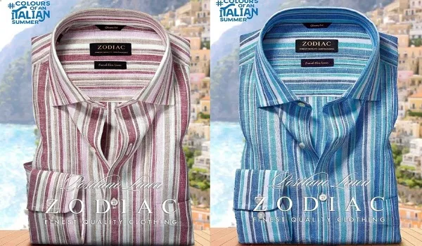 जोडियाक ने पेश किया 2024 पोसिटानो प्योर लिनेन कलेक्शन, इटैलियन रिवेरा से प्रेरित रंगों में प्योर लिनेन का ये शर्ट