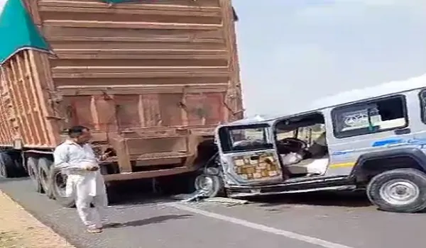 अनूपगढ़ में भीषण सड़क हादसा, 6 लोगों की हुई मौत