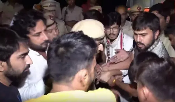 प्रदर्शन कर रहे पहलवानों के खिलाफ कोई बल प्रयोग नहीं हुआ; 5 पुलिसकर्मी घायल :दिल्ली पुलिस