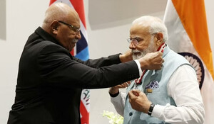 Pacific Countries: PM मोदी को फिजी के सर्वोच्च सम्मान से नवाजा गया, वैश्विक नेतृत्व के लिए हुए सम्मानित