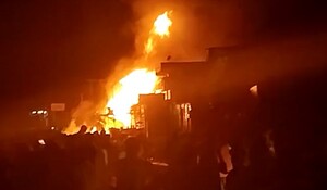 Barmer News: बेकाबू केमिकल टैंकर ढाबे में घुसा, आग लगने से दो लोग जिंदा जले