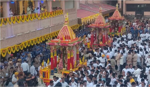 Gujarat: अहमदाबाद में भगवान जगन्नाथ की 146वीं रथयात्रा शुरू, पहली बार निगरानी के लिए 3डी मैपिंग तकनीक का किया इस्तेमाल