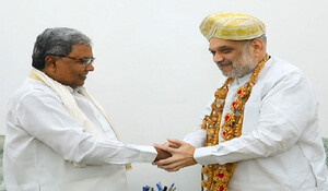 Karnataka के मुख्यमंत्री सिद्धारमैया ने गृहमंत्री से की मुलाकात, चावल आपूर्ति का उठाया मुद्दा