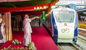 PM Modi ने पांच वंदे भारत ट्रेनों को दिखाई हरी झंडी
