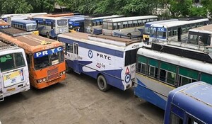 पंजाब परिवहन व PRTC के अनुबंधित कर्मचारी हड़ताल पर, सड़कों से नदारद दिखी बसें