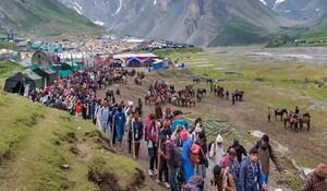 Jammu Kashmir प्रशासन ने अमरनाथ यात्रा की सुरक्षा तैयारियों की जांच के लिए की परीक्षण यात्रा