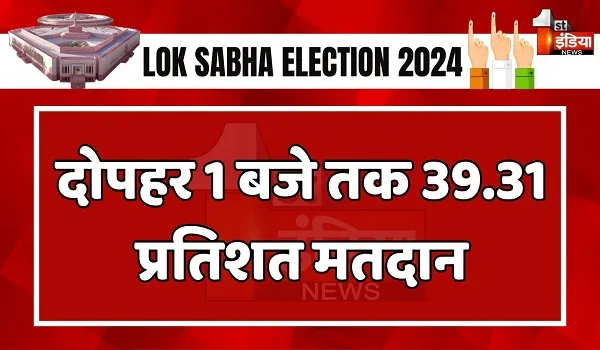 LokSabha Election 7th Phase Voting: देशभर में जारी है 7वें चरण का मतदान, जानिए, दोपहर 1 तक का मतदान प्रतिशत