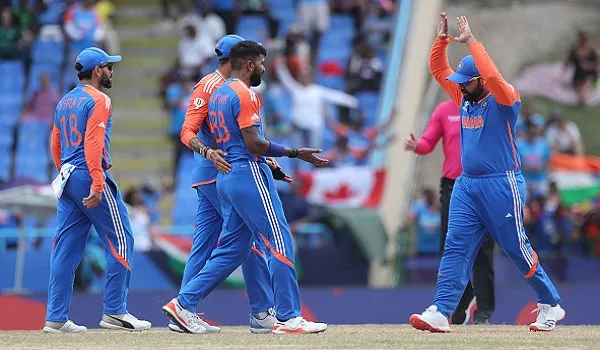 ICC T20 वर्ल्ड कप में भारत की 50 रन से जीत, सुपर-8 के अपने दूसरे मुकाबले में बांग्लादेश को दी पटखनी