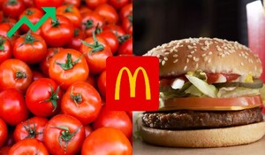 McDonald's ने किमतें बढ़ने के कारण बर्गर से हटाया टमाटर