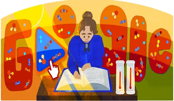 Google Doodle आज मना रहा यूनिस न्यूटन फूटे का 204वां जन्मदिन