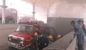 Ahemdabad के अस्पताल में लगी आग, 125 मरीज़ों को सुरक्षित निकाला गया बाहर