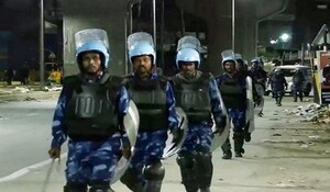 Nuh Violence: कर्फ्यू के बीच अर्धसैनिक बलों ने की फ्लैग मार्च, 116 लोगों को किया गिरफ्तार