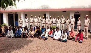 Rajasthan: प्रतापगढ़  में पुलिस का ऑपरेशन वज्र, 163 अपराधियों को किया गया गिरफ्तार