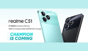 Realme C51 का मिनी कैप्सूल के साथ टीज़र जारी, भारत में जल्द होगा लॉन्च, जानिए स्पेसिफिकेशन