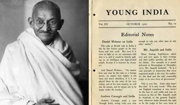 8 अक्टूबर का इतिहास: आज के दिन महात्मा गांधी जी ने की थी यंग इंडिया पत्रिका की शुरुआत