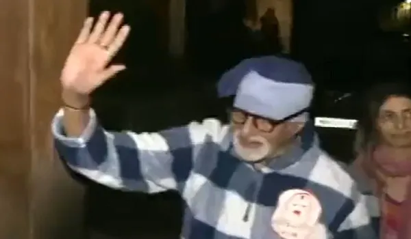Amitabh Bachchan ने अपने 80वें जन्मदिन पर आधी रात को अपने प्रशंसकों किया अभिवादन