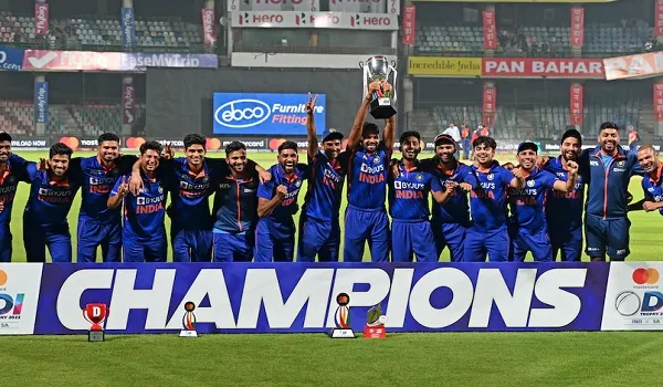 ODI सीरीज जीतने के बाद कप्तान धवन ने कहा- युवा खिलाड़ियों की परिपक्वता पर गर्व, आने वाले मैचों के लिए हौसला मिला