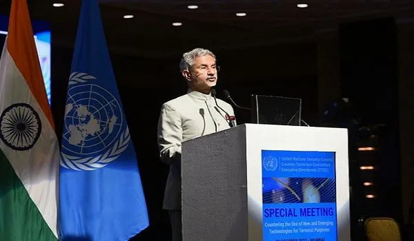 UNSC मीटिंग में आतंक पर बरसे एस जयशंकर, बोले- नई तकनीकों पर लगाम जरूरी