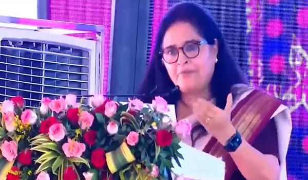 VIDEO: मुख्य सचिव उषा शर्मा बोलीं, विजन 2030 एक डॉक्यूमेंट नहीं बल्कि प्रदेशवासियों की आकांक्षाओं का विजन