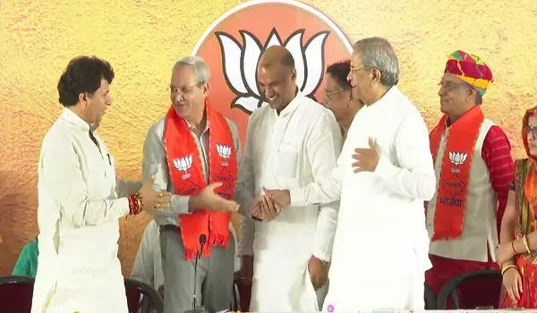 VIDEO: विभिन्न दलों और सामाजिक संगठनों से आए नेता हुए BJP में शामिल, प्रदेशाध्यक्ष सीपी जोशी ने दिलवाई सदस्यता
