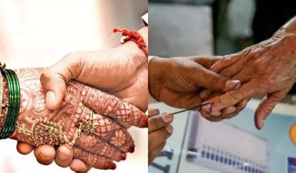 Gujarat Elections 2022: गुजरात में शादियां और चुनाव साथ-साथ, लोगों को वोट डालने के लिए मनाएंगे नेता