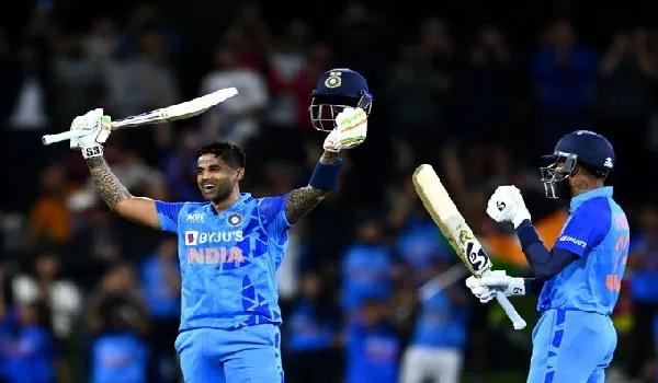 T-20: भारत ने न्यूजीलैंड को हराया, सीरीज में INDIA 1-0 से आगे, सूर्यकुमार यादव ने बनाए नाबाद 111 रन