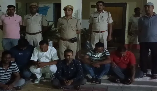 Hanumangarh News: विधानसभा चुनावों को लेकर पुलिस अलर्ट, जुआ खेलते 6 गिरफ्तार