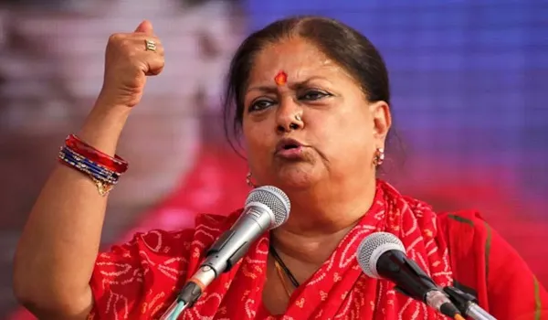 Rajasthan Elections: वसुंधरा राजे ने मनोहर थाना कस्बे में भाजपा प्रत्याशी के समर्थन में मांगे मत, जनसभा को किया संबोधित